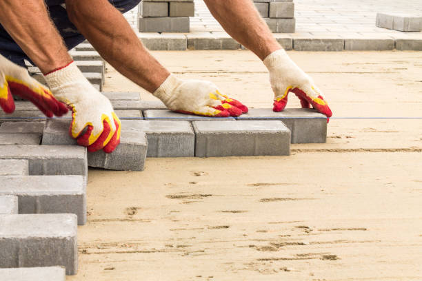 Permeable Paver Driveway in Concord, VA